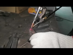 1500W فیبر دستی تک موتور لیزر جوش ماشین 0-5mm دباوری جوش تنظیم