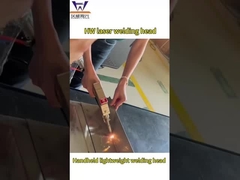 2000W دستی تک موتور لیزر جوش ماشین برای جوش آلومینیوم و فولاد کربن