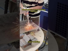 دستگاه لیزر دستی 2000 واتی 3 در 1، امکان عملیات یکپارچه چند فرآیندی را فراهم می کند.