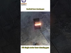 تفنگ لیزری 2000 وات برای حذف لکه های رنگ با گواهینامه CE