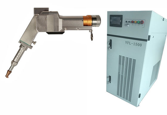 قیمت خوب دستگاه جوشکاری دستی فیبر لیزر مدرن 1500 وات با موتور دوگانه آنلاین