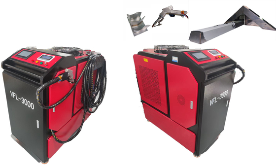 قیمت خوب 3000w صنعت لیزر جوش ماشین یکپارچه یخچال آب دستی آنلاین