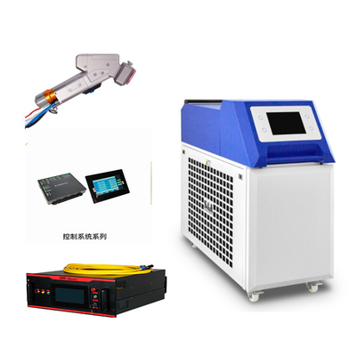 قیمت خوب ماشین تمیز کننده لیزری قابل حمل با ناحیه تمیز کردن 300 میلی متر ویژه برای حذف زنگ سطح فلز آنلاین