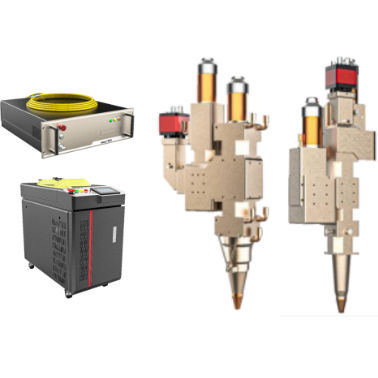 قیمت خوب HanWei High-Speed Diode-Fiber Hybrid Laser Welding Head for Copper Sealing Welding آنلاین