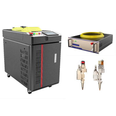 سر جوشکاری هیبریدی با نور آبی و موتور دوتایی برای کاهش پاشش جوش روی مس